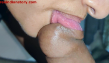 Indian Doing some Tongue Tricks