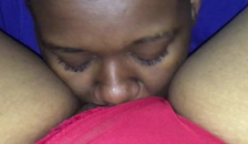 I Ate and Slurped her Pussy up than she Rode my Strap in Reverse