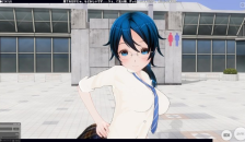 3D HENTAI Schoolgirl and her Wanted to Suck my Dick after Lesbian Games