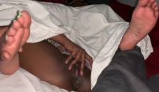 Finger her Ass while she Play with her Clit
