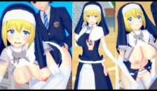 【エロゲコイカツ！ ]火（火）シスターアイリス3DCG巨乳アニメ動画【変態ゲームコイカツ！ シスターアイリス（アニメ3DCGビデオ）