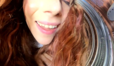 Stuck in Washing Machine I Fuck her Wildly to Remove her