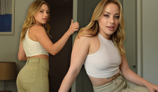 BREAKUP SEX with Natural BIG BOOTY Blonde - Anna Claire Clouds