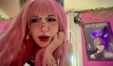 Cosplay Teen Loves to Record herself taking Daddy’s Dick
