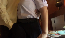 แอบเย็ดกับนักเรียน ม.ปลาย หุ่นอวบๆ ในห้องสมุด เย็ดแรงมาก เสียวมาก แต่ร้องไม่ได้ เสียงไทย