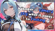 Hentai JOI - the first Lesbian Casting of Eula and Amber