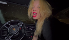 Sizzling Vlog / BLONDE with a Big BOOTY and Passionate Moments in a Porsche