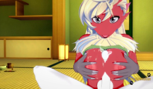 Pokemon Hentai - Pokemon Hentai - Cinderace Gets Cum on Blaziken's Tits then Fucks her