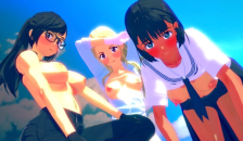 SUMMERTIME RENDER: FUCKING MIO, USHIO AND HIZURU 😍