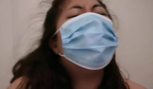 MelanieQuezon Big Cock Worship with Face Mask