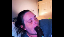I’m trying to Cuddle with this Cock in my Mouth (gumjob)