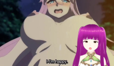 VTuber Anime Girl Reacting to Redo Healer Threesome in Forest FFM