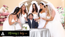 MOMMY'S BOY - Furious MILF Brides Reverse Gangbang Hung Wedding Planner for Wedding Planning Mistake