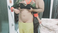 Indian Maid Fucked by old Daddy at Home