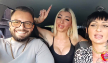 Jennyfer Stone in the Car with Ladymuffin and Tommy a Canaglia