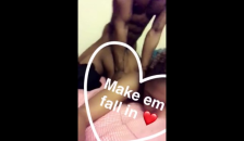 Spit makes her Cum