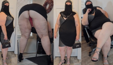Stranger Approached me for Directions, saw my Red Panty & Ended up Cumming on my Leg - BBW SSBBW