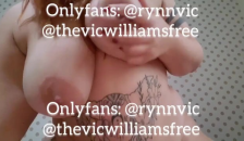 Brazilian BBW Smoking and Playing with Big Natural Boobs