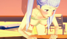 Noelle Silva at the Beach - Black Clover - 3D Hentai