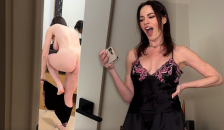 Friend's HOT MOM Caught me FILMING her Changing - Dana DeArmond