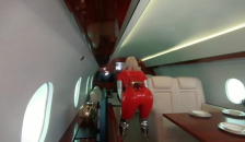 Backstage from Photosession, 4 Catsuits and Fly Jet Photoshoot