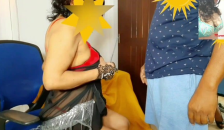 (1)Mistress Hair Cut and Peeplay(ladyසැලුන් ගිගින් කොණ්ඩය කපාගෙන වුනදෙය බලන්න.)