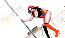 4K- Nina Rivera Sucks my Dick as Harley Quinn