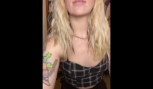 School Girl Dresses up to Play while Boyfriends away