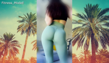 Fitness Model Dancing on Camera