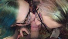 Summer King & Bree Anna Sucking Dick Together! getting Lost in Kisses & Cock! more Girls more Fun...
