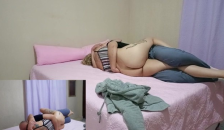 Couple having Sex with a Lot of Heat in their Bed.