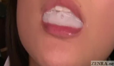 Japanese Gokkun Cum Play with Kana Ohori English Subtitles