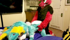 Spike Bareback Breeds Piper the Bun Doggy Style @SucarioAD