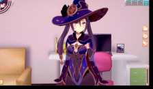 3D/Anime/Hentai, Genshin Impact: Mona has Fun getting Fucked by a Big Cock !!! (POV)