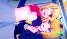 INTENSE SEX WITH RUBY HOSHINO AND MEM-CHO 😏 OSHI NO KO HENTAI COMPILATION UNCENSORED