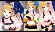 [hentai Game Koikatsu! ]have Sex with Big Tits Vtuber Yozora Mel.3DCG Erotic Anime Video.