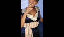 Godiva is a Smoking Pirate MILF