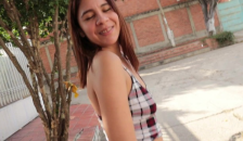INTERVIEW WITH MY HORNY STEPSISTER NEAR HER SCHOOL, TELLS ME TO FUCK AT MY HOUSE