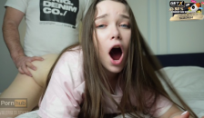 Caught Stepsister Masturbating. she didn't Expect to be Fucked by two Cocks.valeria Sladkih