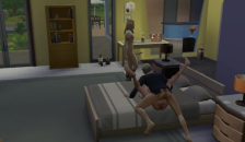 Husband Watches Slut Wife take Multiple Creameries from old Man Cum Cleanup