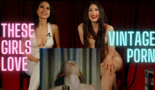 These Girls Watch the HOTTEST Vintage Porn!