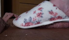 2022-09-02 FLAT SLIPPERS + BF COCK CRUSH WITH CUM SHOT
