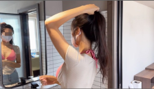 美女业务经理为了完成业绩主动约客户去酒店肏穴,被鸡巴各种玩弄!中国国产微剧情