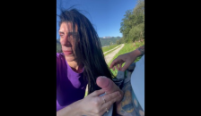 While my Stepmother Sucks my Dick in the Wild, we were Caught by my Father,