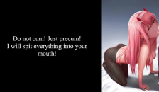 Zero two Precum CEI - let's Eat Together!