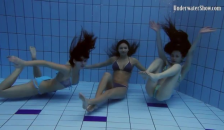 Fun Naked Girls get Naughty in the Pool