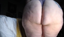 Huge Ass & Legs BBW Smoking a Bowl in Thong
