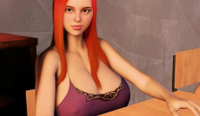 Bimbo Transformation - Teen Schoolgirl Grows Big Boobs - Big Lips