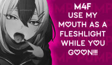 [F4M] use my Mouth as a Fleshlight while you Goon!!! || [BJ NOISES] Audio only / ASMR RP