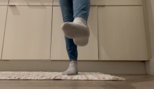 Taking SOCKS off STINKY FEET